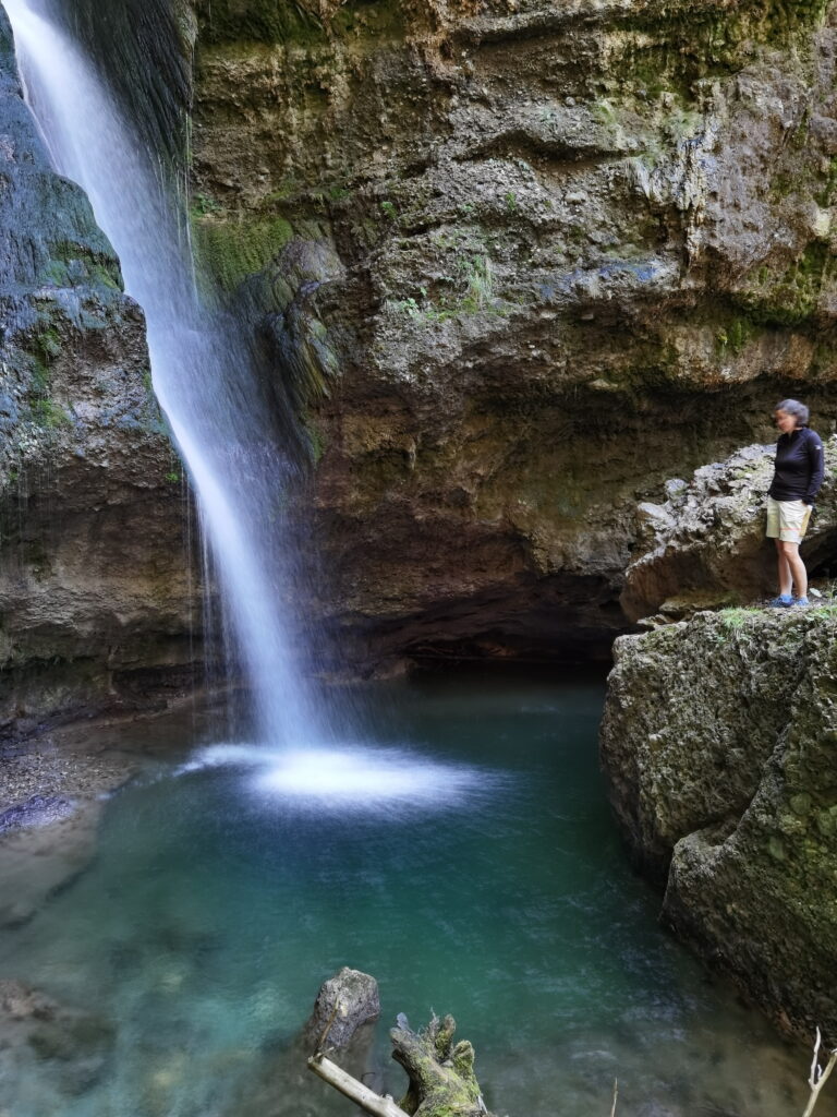 Geheimtipp Wasserfälle Bayern - Hinanger Wasserfall